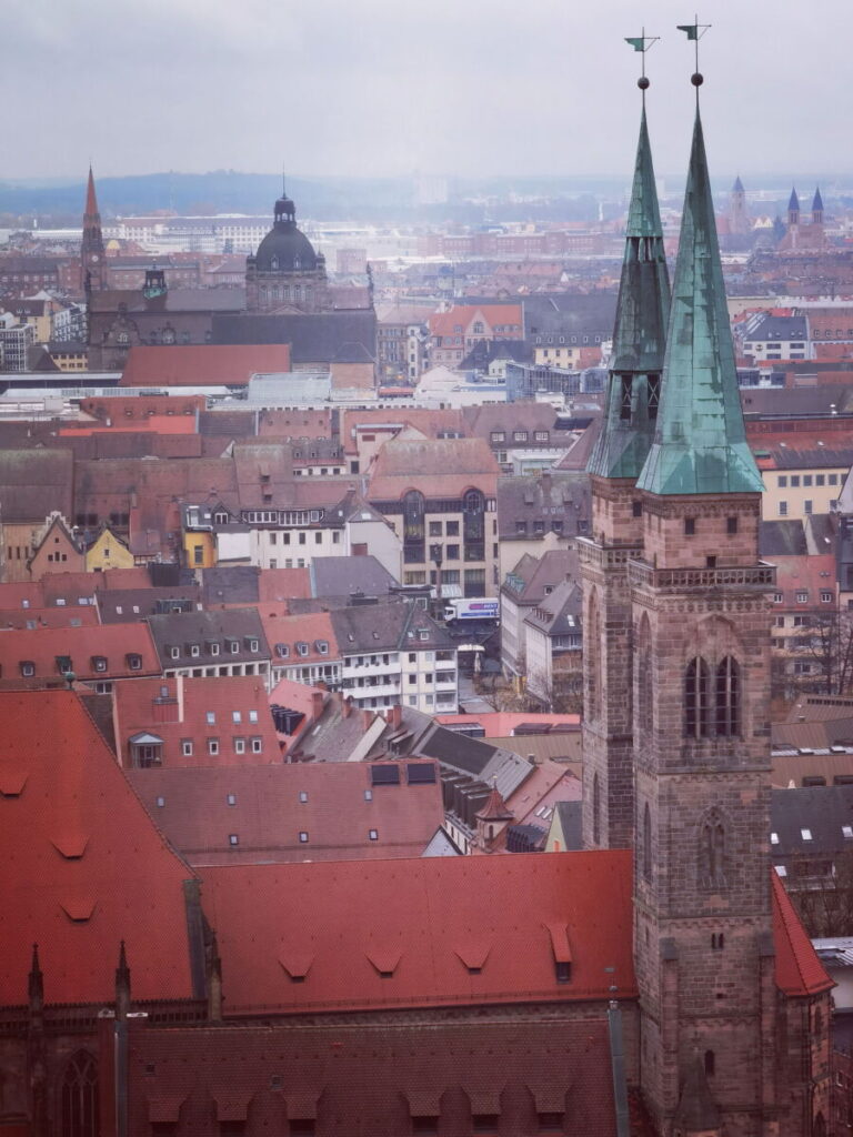 Top Sehenswürdigkeiten - die historische Altstadt Nürnberg